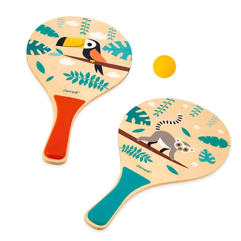 Set palas de madera