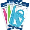 Set reglas escolares colores surtidos