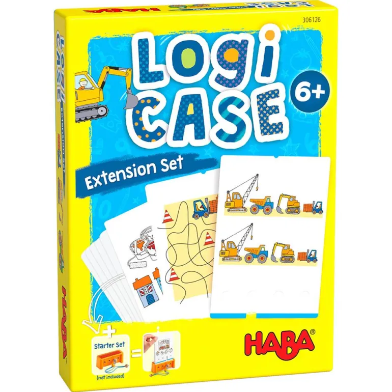 Tarjetas ampliación obras Logic Case 6 años