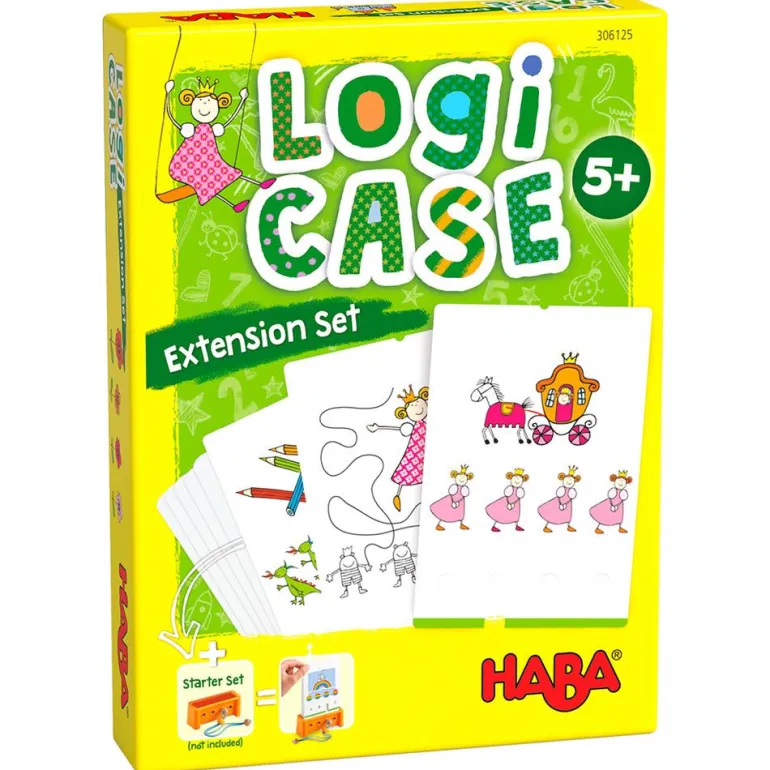 Tarjetas ampliación princesas Logic Case 5 años