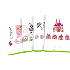 Tarjetas ampliación princesas Logic Case 5 años