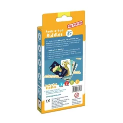 Tarjetas en inglés Peek a Boo Riddles for ages 5