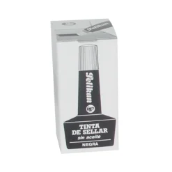 Tinta para sellar color negro frasco 28ml. Pelikan