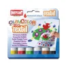 Témpera sólida textil 6 colores Playcolor Instant