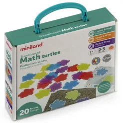 Tortugas translúcidas colores 20pzas para mesa de luz