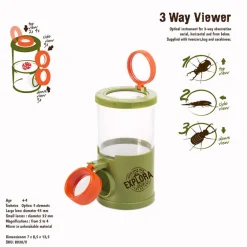 Visor insectos 3 modos de vistas Explora